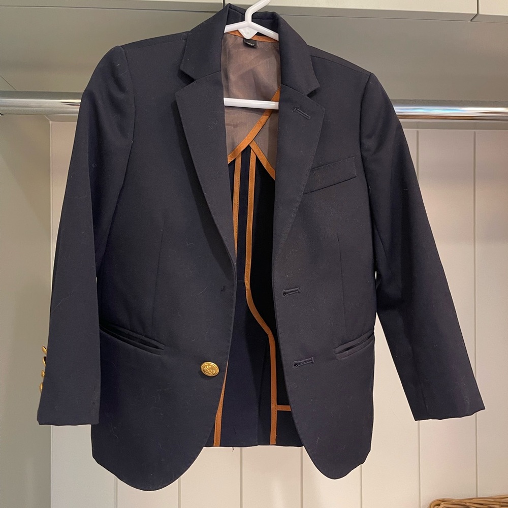 Crewcuts navy blazer.